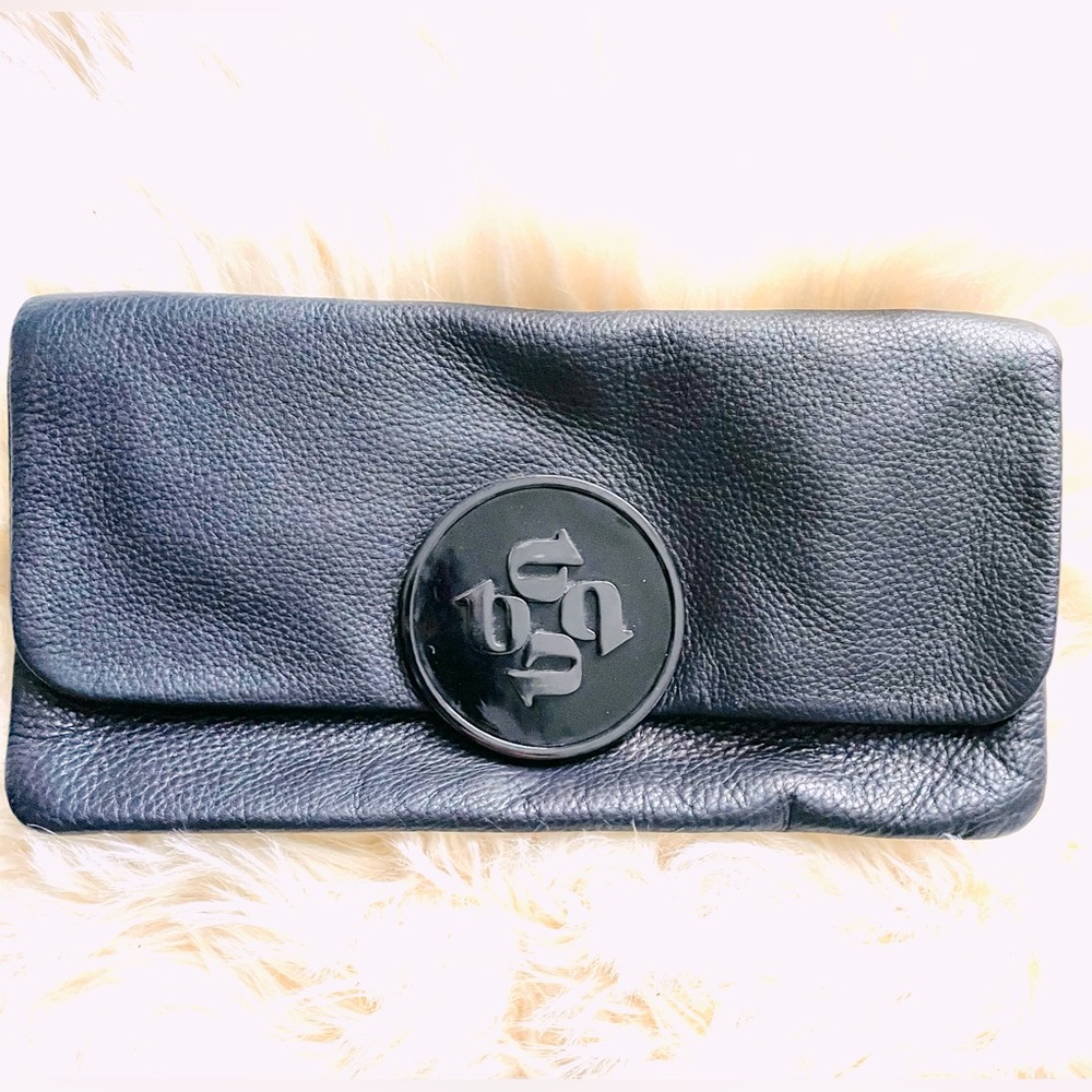 Ted Baker Black Leather Clutch
